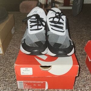 Nike Air Max 270 Black and White Sneakers